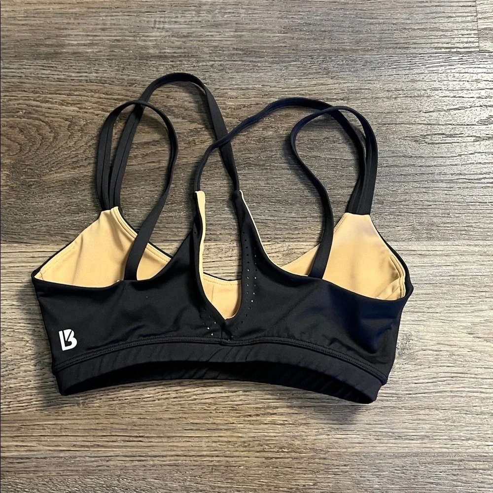 Buffbunny Collection Limitless Laser Cut Athletic Sports Bra Small